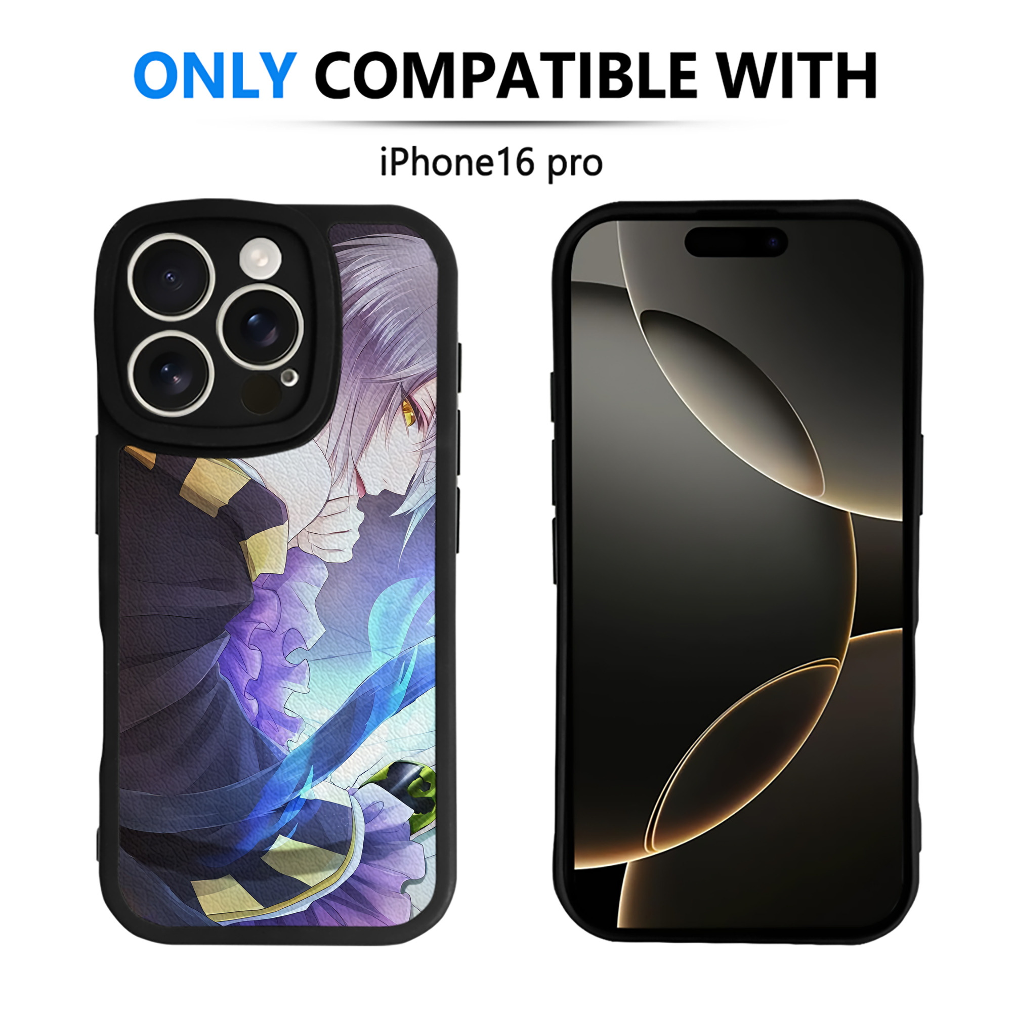 （画像用） 刀剣乱舞 Touken Ranbu 【iPhone 16シリーズ対応】シリコンスマホケース（レザー調） 材質：シリコン